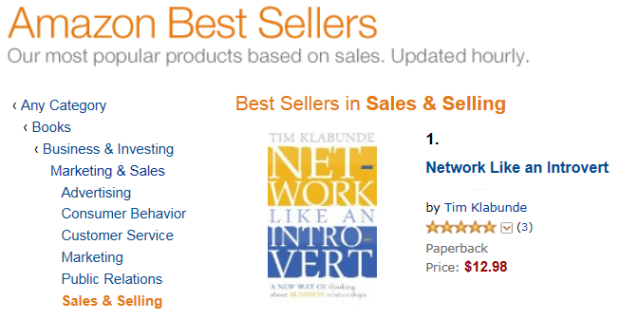 Network Like an Introvert - 1 Best Seller
